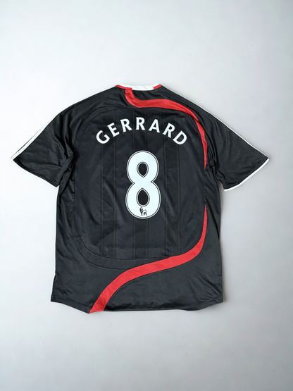 Liverpool 2007-08 Third x Gerrard Jersey - XL