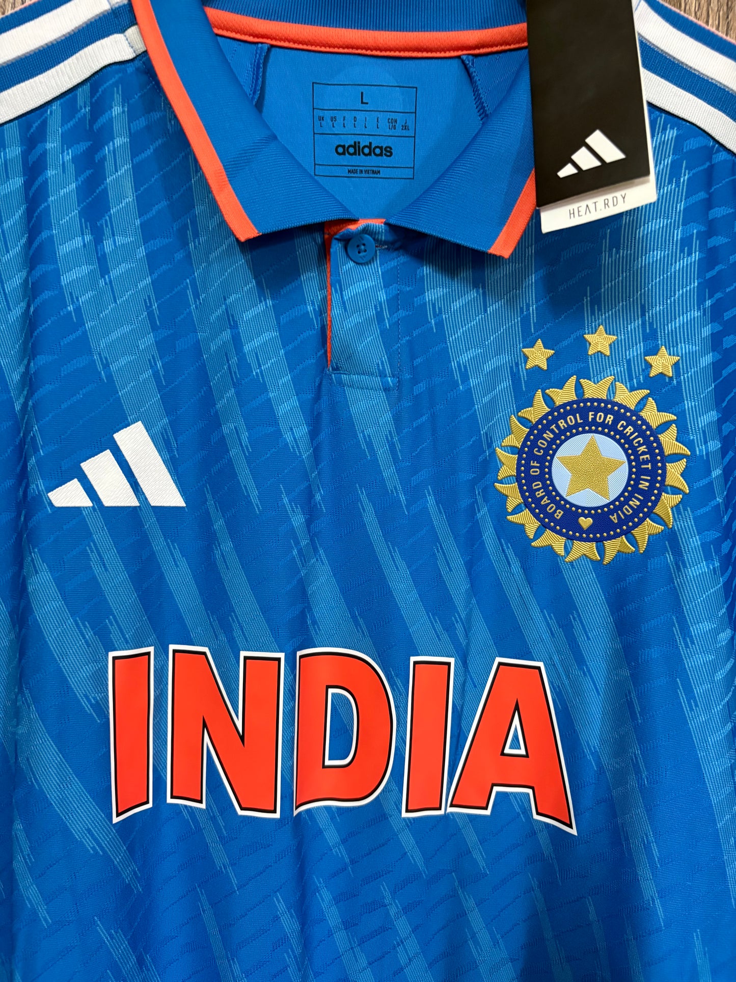 India Cricket 2023 World Cup Jersey (Player Version)