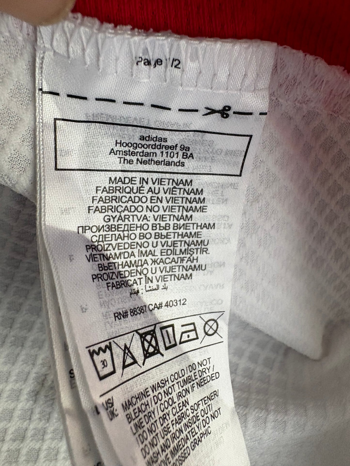 Italy 2024 Away Jersey by Adidas