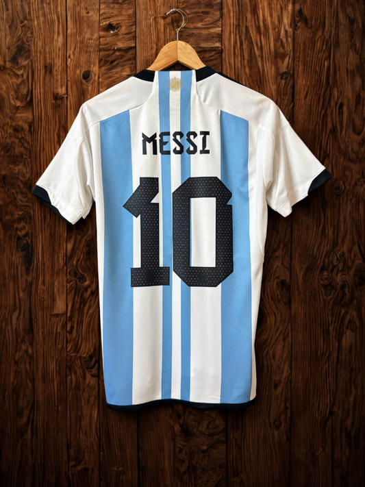 Argentina x Messi 2022 FIFA World Cup Winner Jersey(Rare)