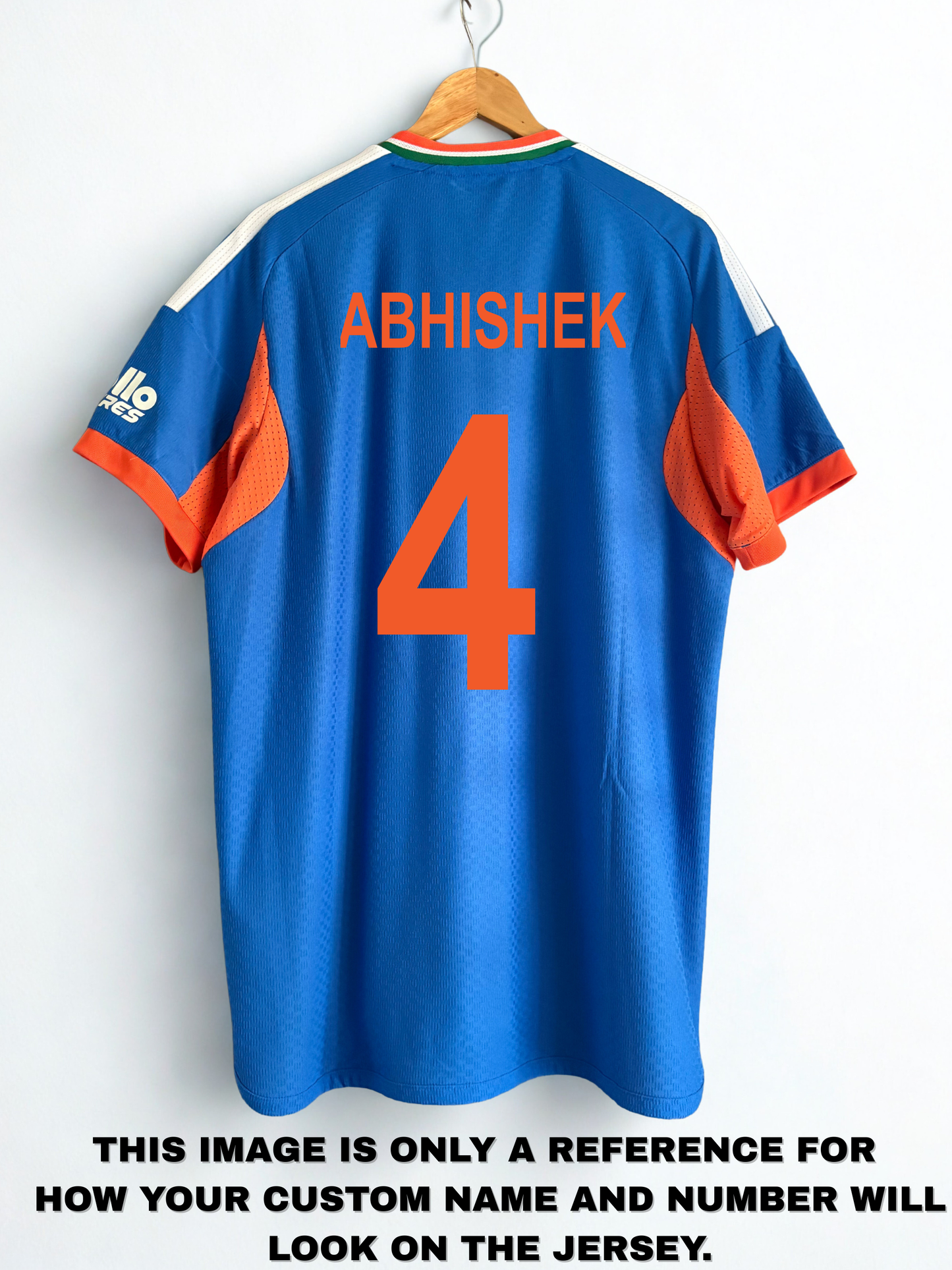 India Cricket 2026 T20 World Cup Jersey - Player Edition