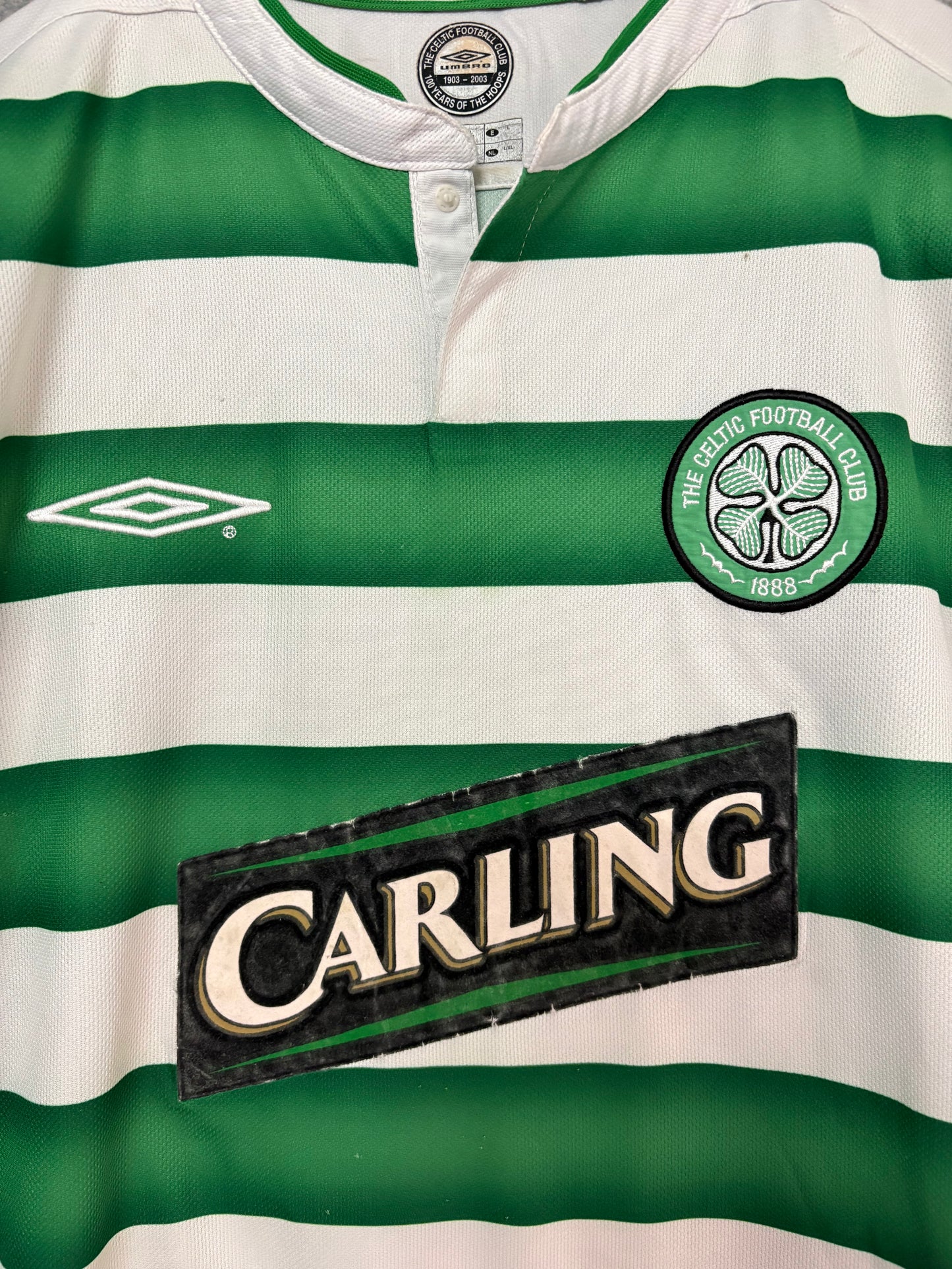 Celtic FC 2003-04 Home Jersey by Umbro