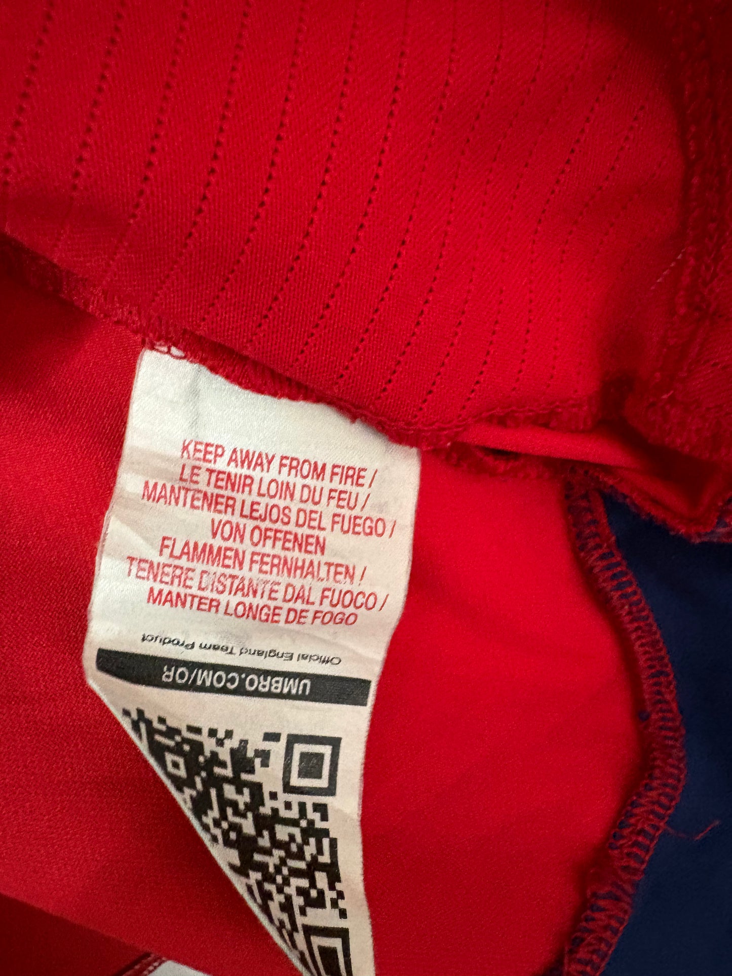 Umrbo England Shirt 2008 Away