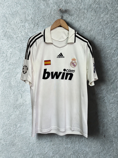 Real Madrid 2008 Home Jersey