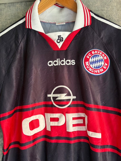 Bayern Munich Retro 1998 Basler Jersye