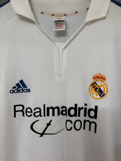 Real Madrid 2001-02 Zidane Home Jersey