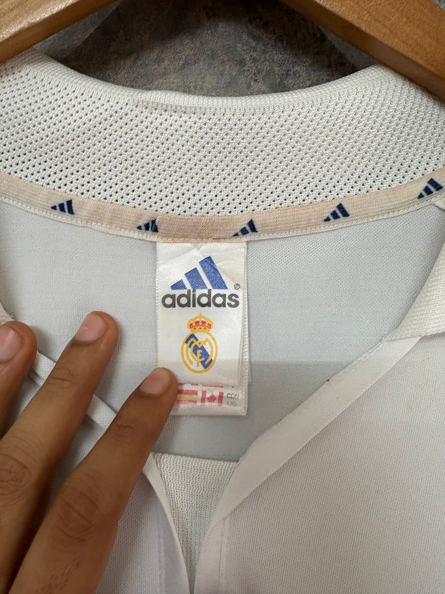 Real Madrid 2001-02 Zidane Home Jersey
