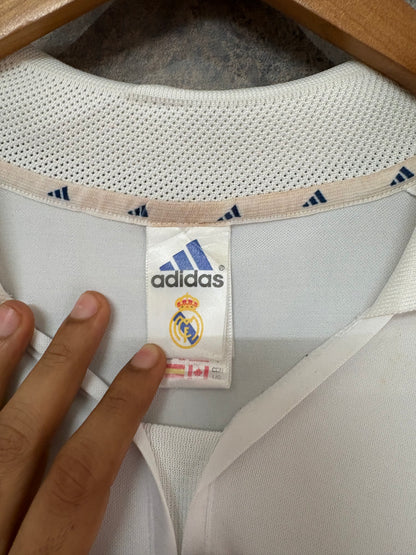 Real Madrid 2001-02 Zidane Home Jersey