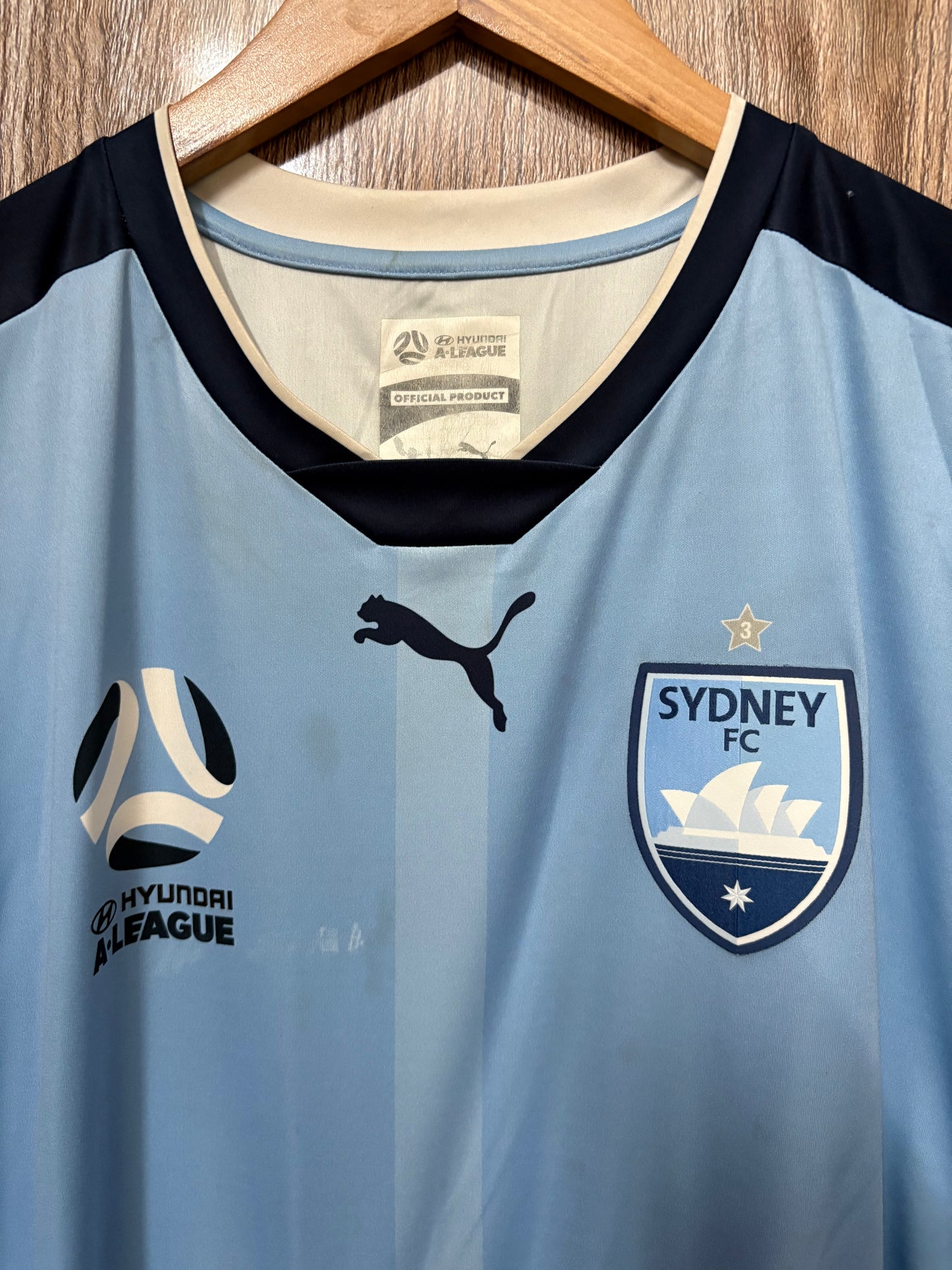 Sydney FC 2017-18 Original Puma Home Jersey