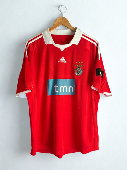 Benfica 2009-10 Home Di Maria Adidas shirt