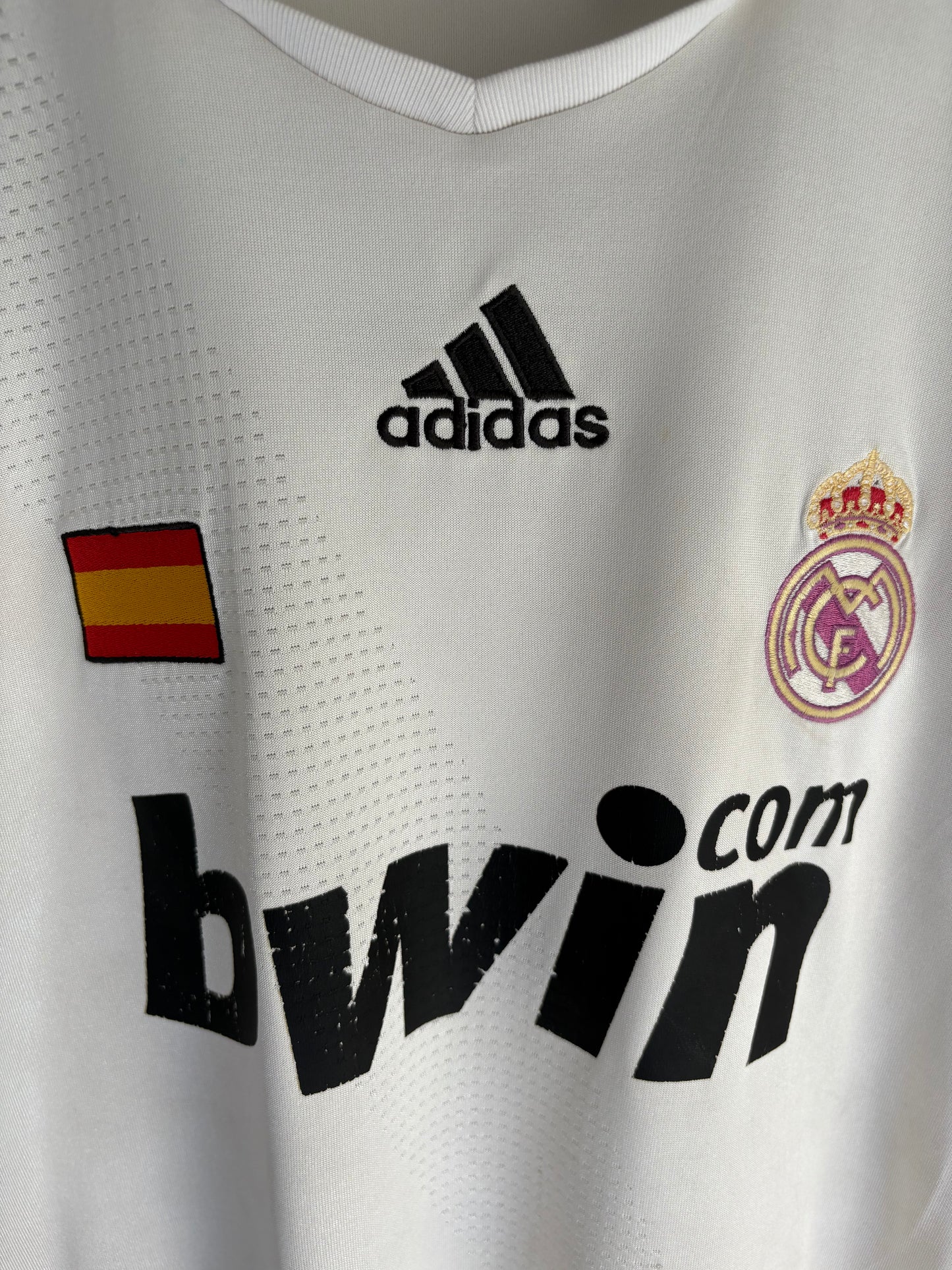 Real Madrid 2008 Home Jersey