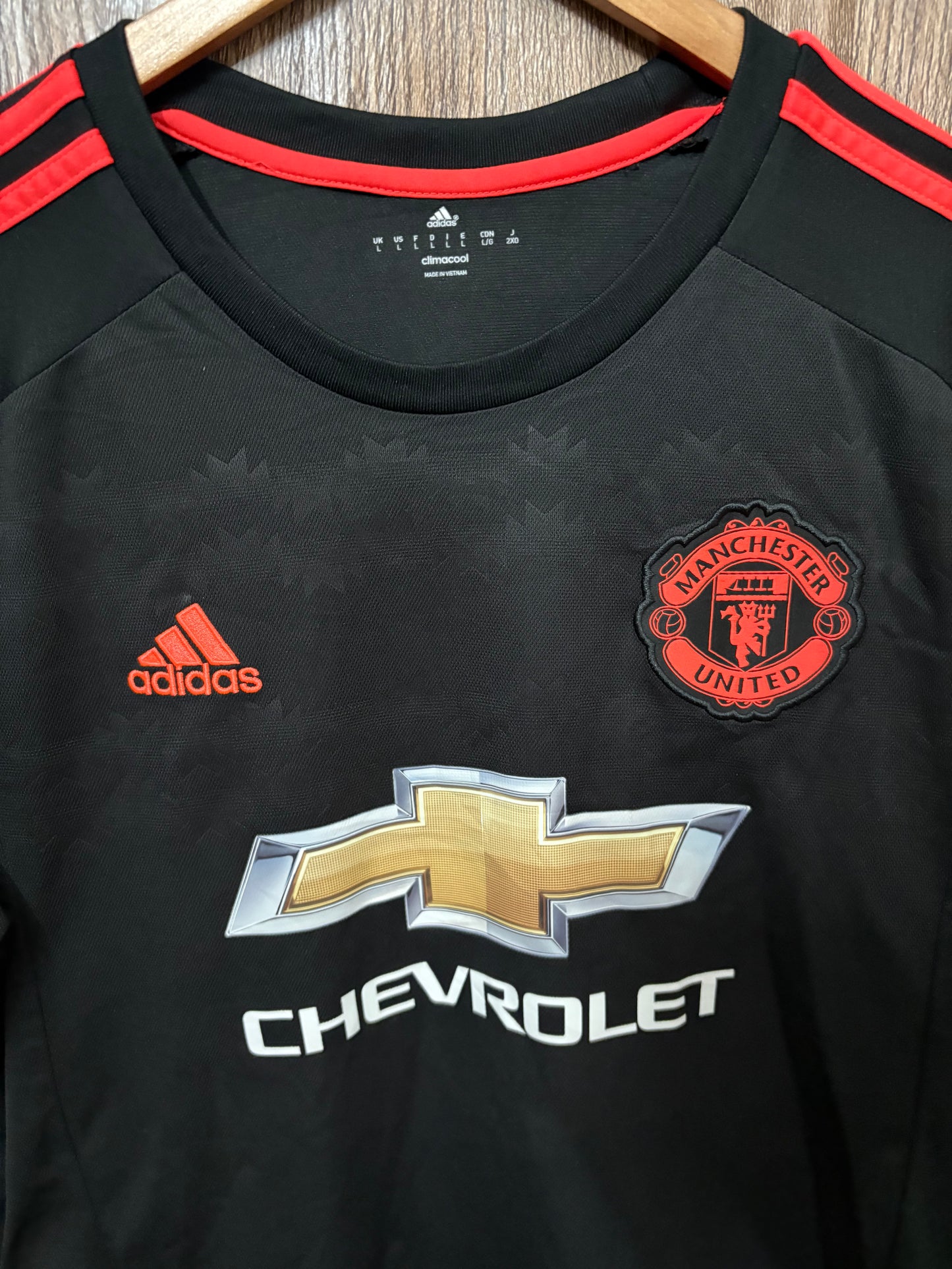 Manchester United 2015–16 Third Jersey | Retro Adidas Football Shirt