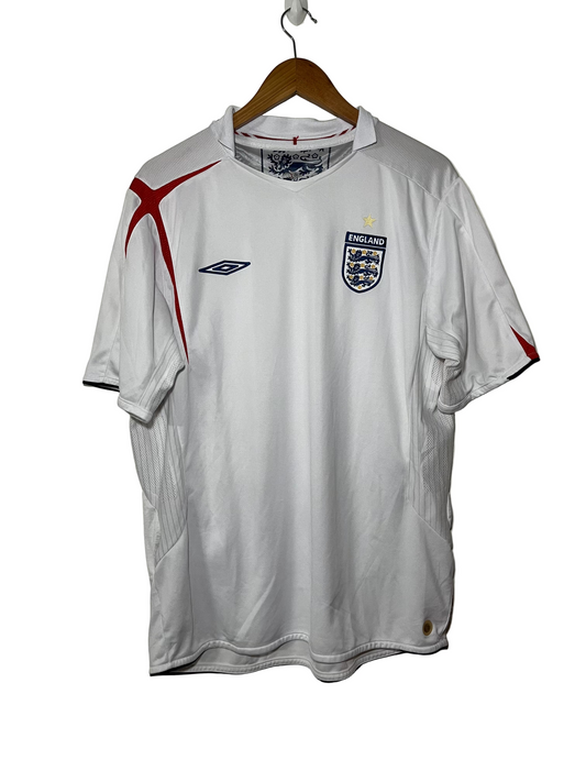 England Umbro 2005 Home Retro Jersey