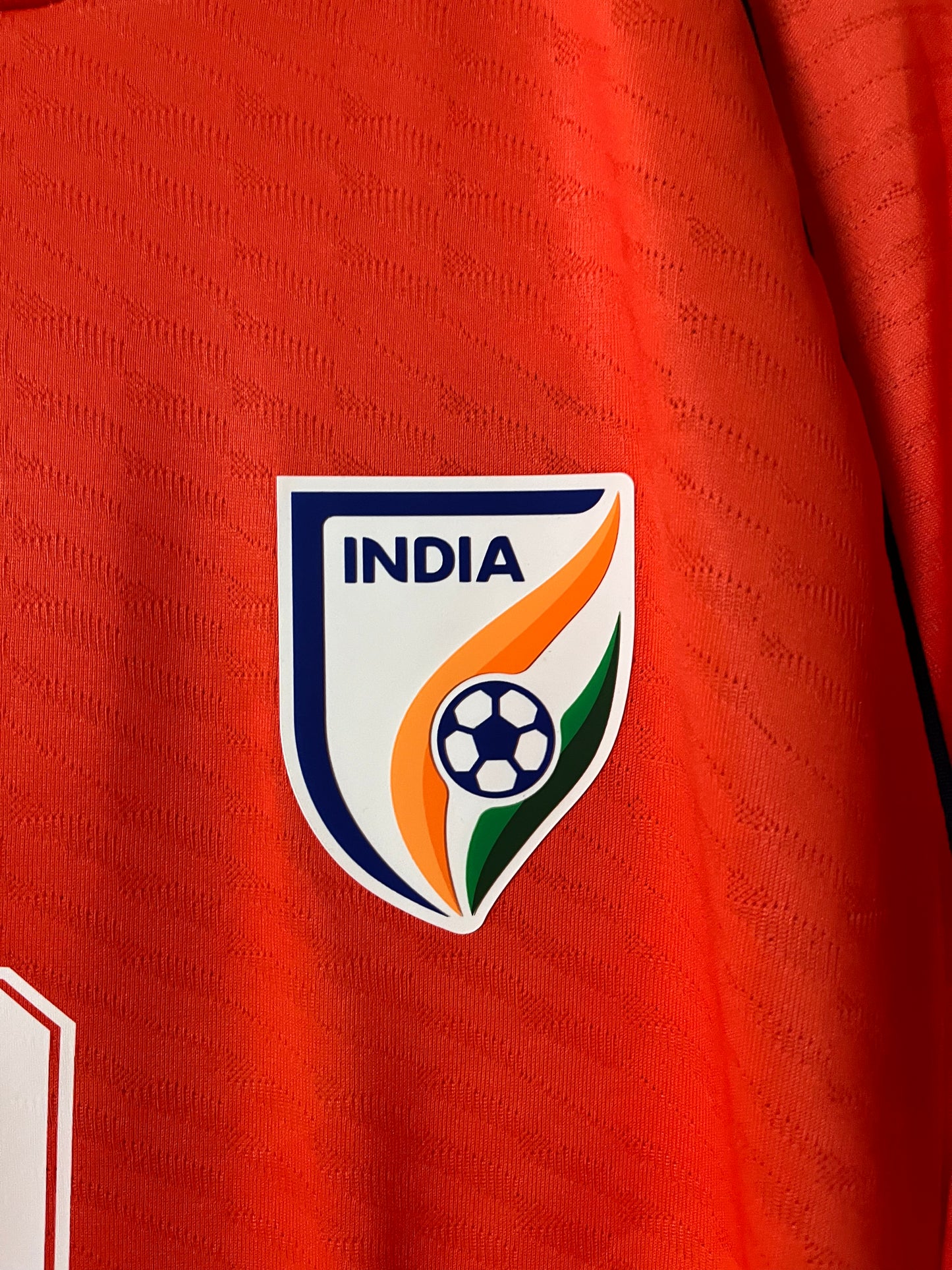 Indian football Chettri NWT Jersey
