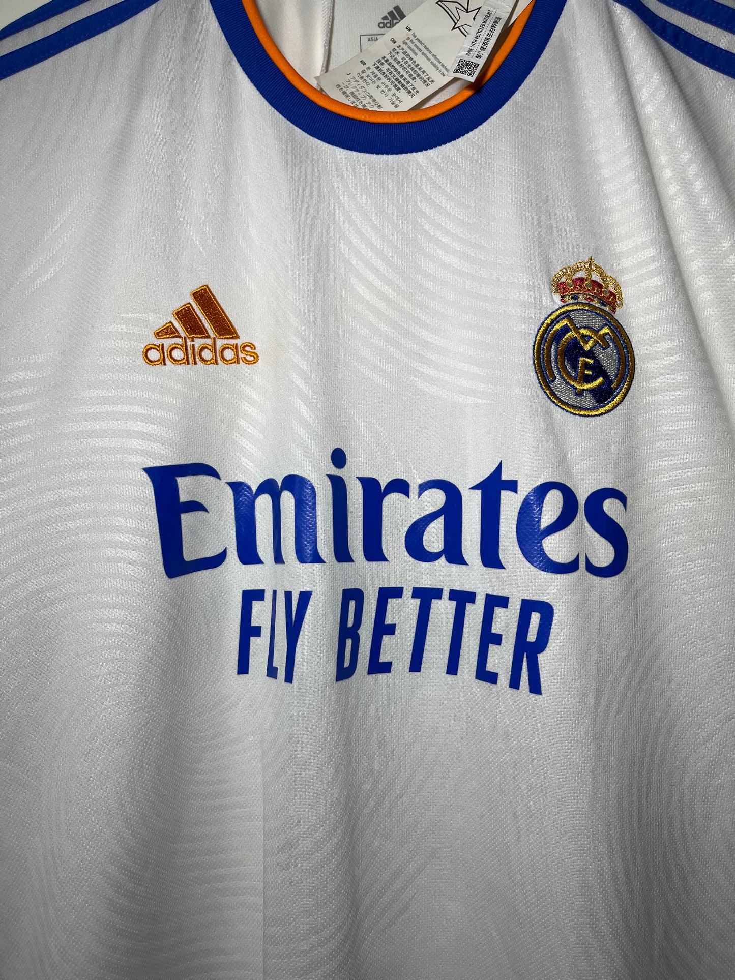 Real Madrid -2999 Benzema 2021-22 Home NWT