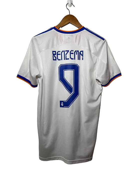 Real Madrid -2999 Benzema 2021-22 Home NWT