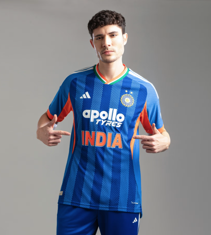 India Cricket 2026 T20 World Cup Jersey - Player Edition