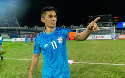 Chettri x India football 2022-23