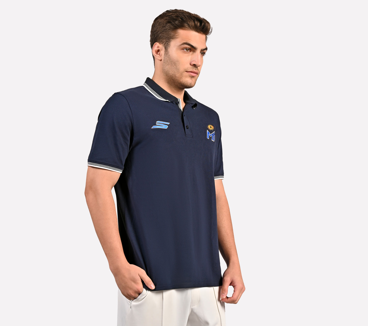 Mumbai Indians 2025 IPL Travel Polo