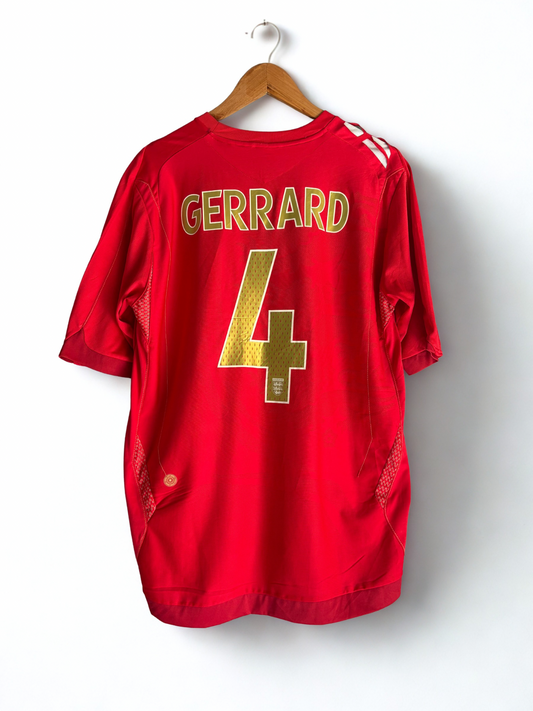 England 2006-08 Away Gerrard Jersey by Umrbo