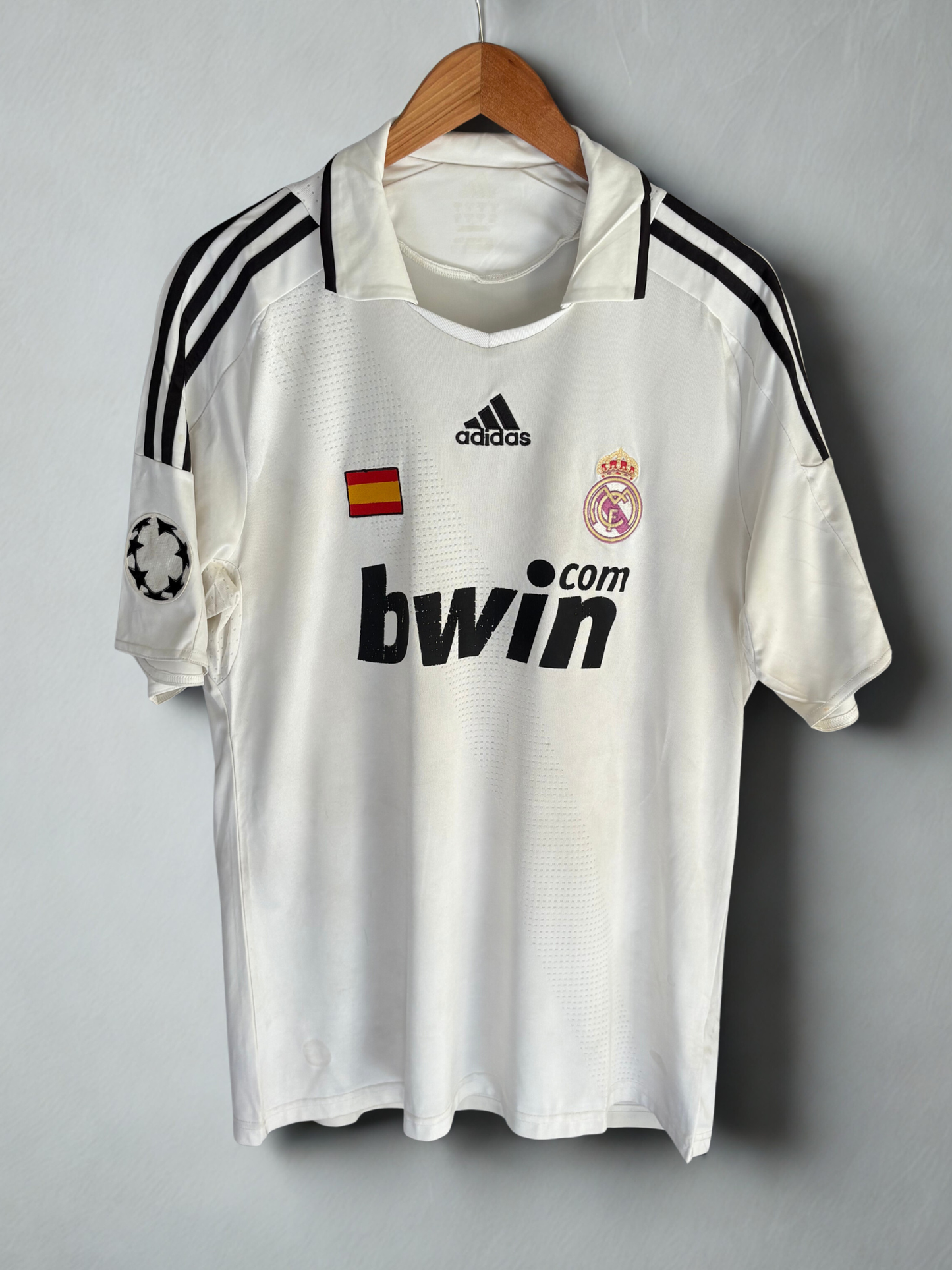 Real Madrid 2008 Home Jersey