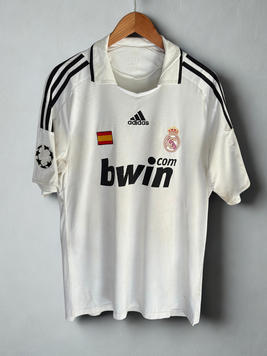 Real Madrid 2008 Home Jersey