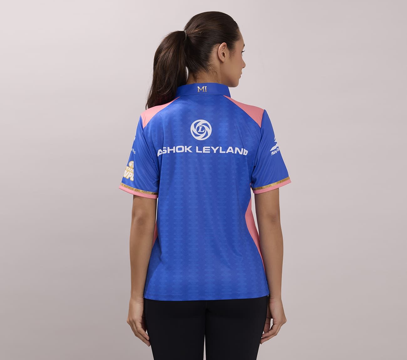 Mumbai Indians WPL Fan 2026 Original Jersey by Skechers (NWT)