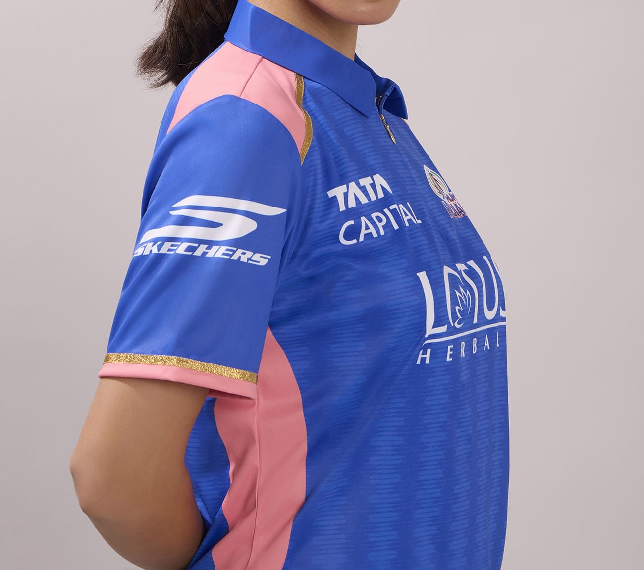 Mumbai Indians WPL Fan 2026 Original Jersey by Skechers (NWT)
