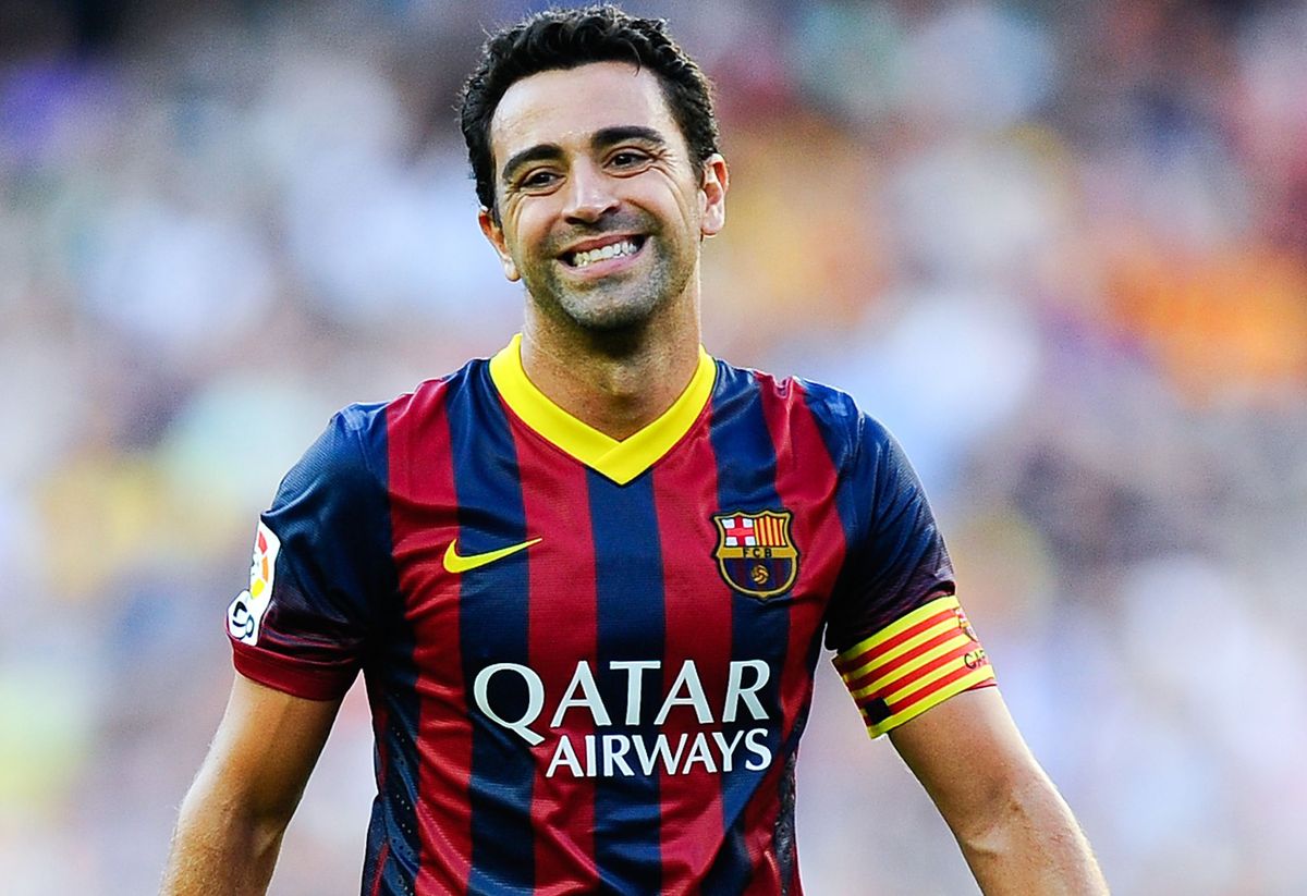 Xavi x Barcelona FC 2013-14 Home(Super Rare)