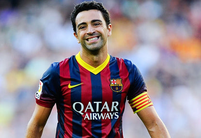 Xavi x Barcelona FC 2013-14 Home(Super Rare)