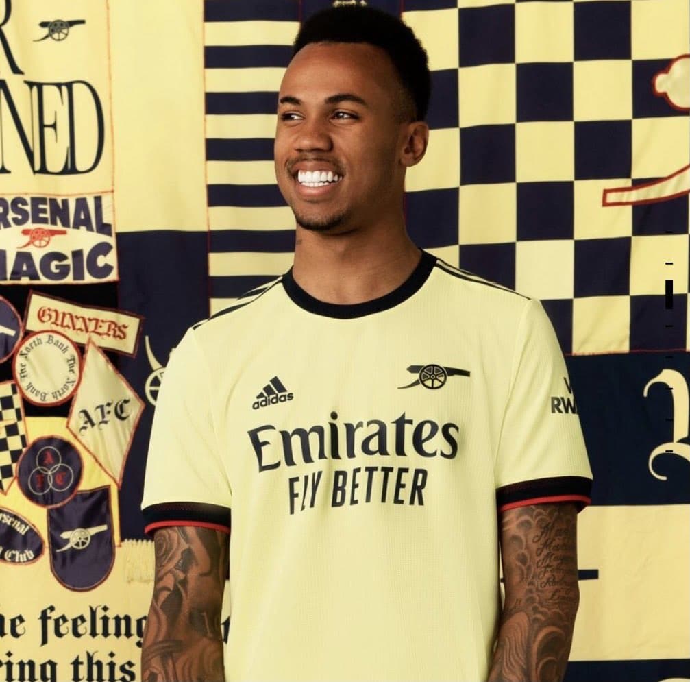 Arsenal Adidas 2021-22 Away Jersey