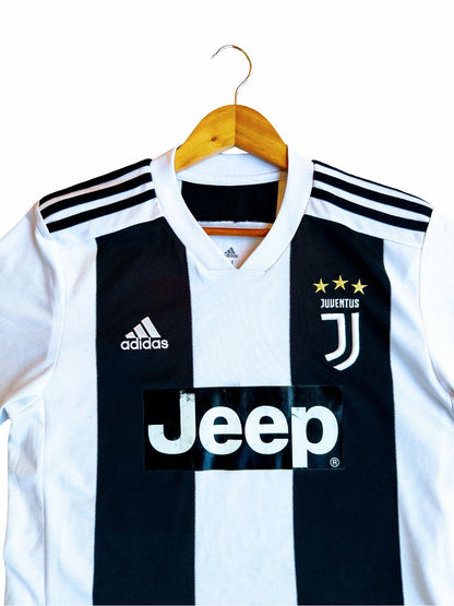 Juventus 2018–19 Home Jersey | Retro Adidas Football Shirt