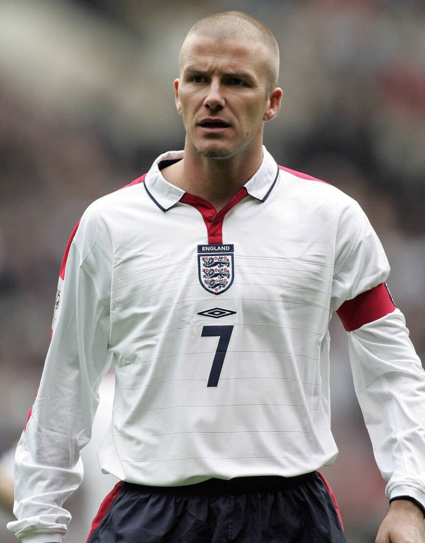 Beckham x England 2004 Home LS(Super Rare)