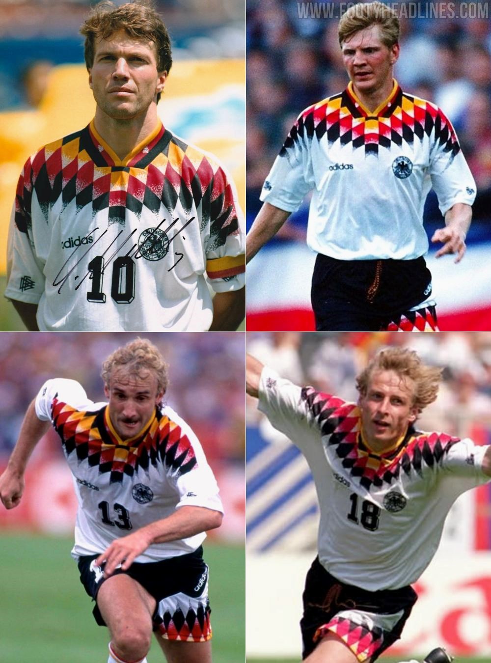Germany 1994-96 Home Iconic Original Jersey