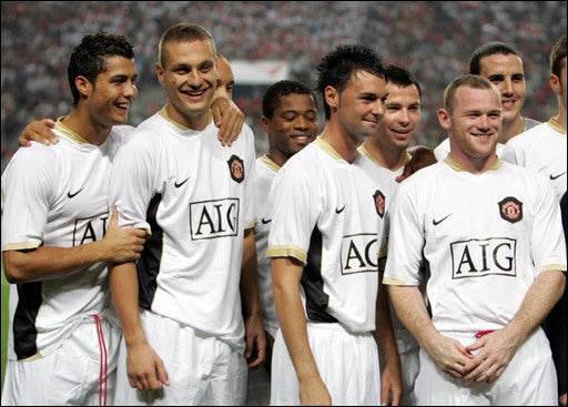 Manchester United T90 2006-07 Away(Rare)
