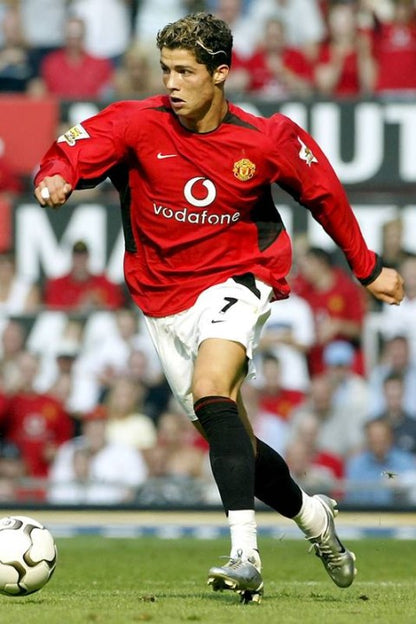 Manchester United X Ronaldo 2002-04 T90 Home Jersey