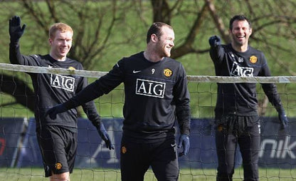 2008-09 Manchester United Nike Sweat Top(Super Rare)